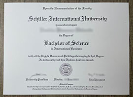 Buy Schiller International University Fake Diploma.