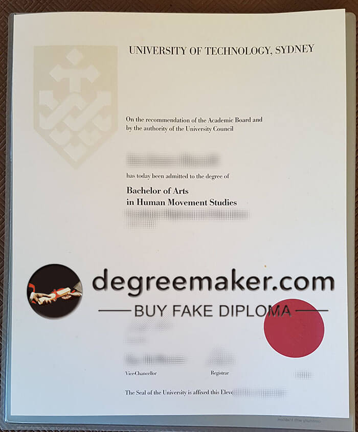 University of Technology, Sydney diploma, buy UTS fake diploma.