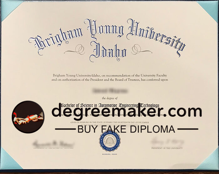 BYU Idaho diploma, Buy Brigham Young University Idaho degree online.