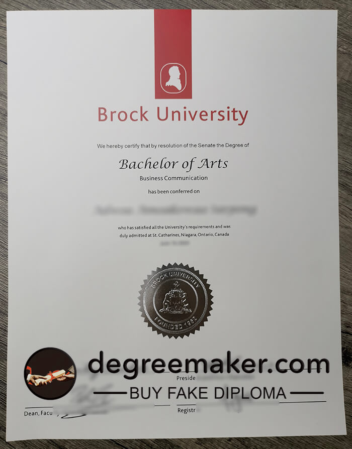 buy Brock University diploma, buy Brock University fake degree, buy fake diploma online.