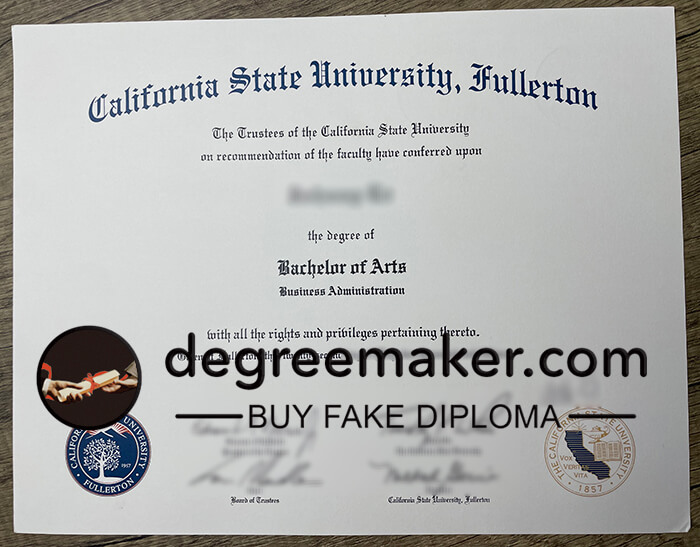 Buy CSUF diploma, buy CSUF fake degree, order CSUF certificate.
