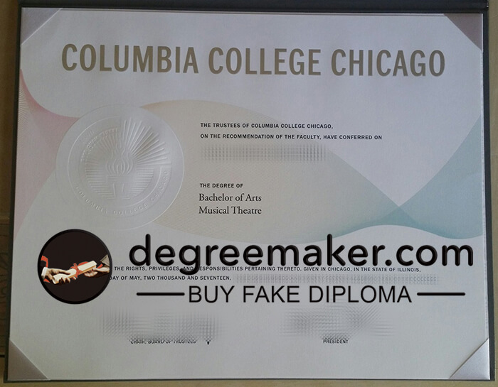 buy Columbia College Chicago fake diploma, buy fake degree online