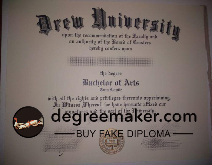 Drew University diploma, buy Drew University fake diploma, buy Drew University fake degree online.