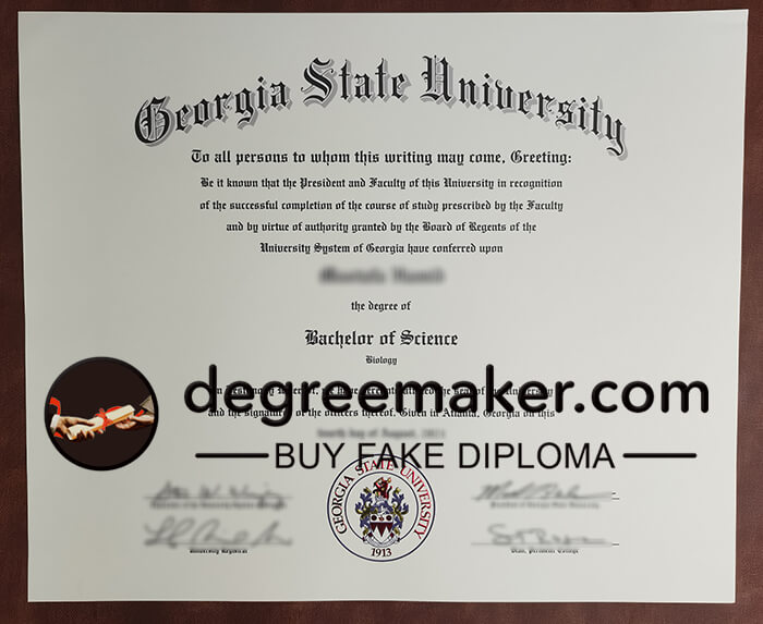 Georgia State University diploma, GSU degree, buy GSU fake diploma, buy GSU fake degree.