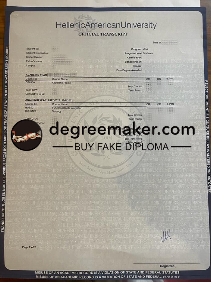 How to buy Hellenic American University fake diploma? buy HAU degree, buy HAU fake transcript.