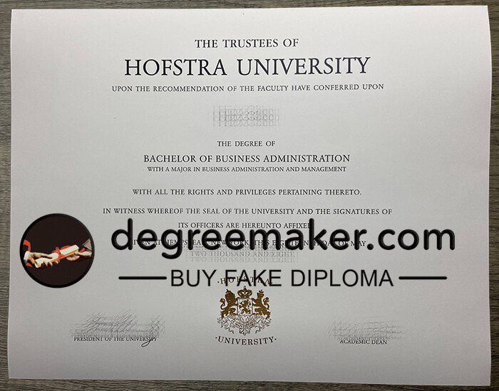Hofstra University diploma, buy Hofstra University degree