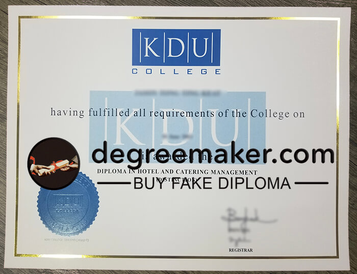 Buy KDU College diploma, buy KDU College fake degree, buy fake diploma onlione.
