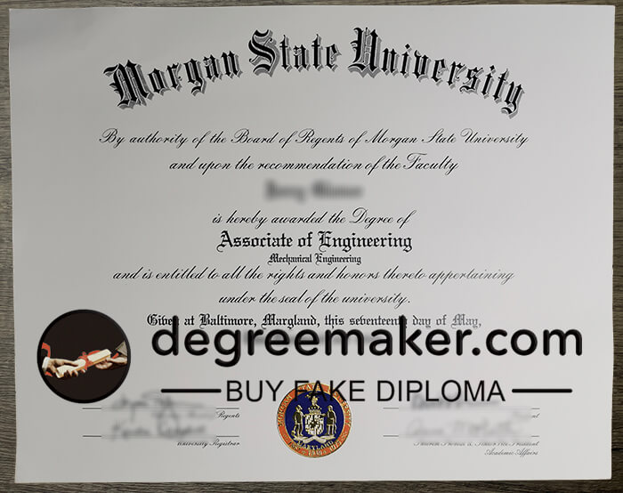 Morgan State University diploma, buy MSU diploma, order certificate.