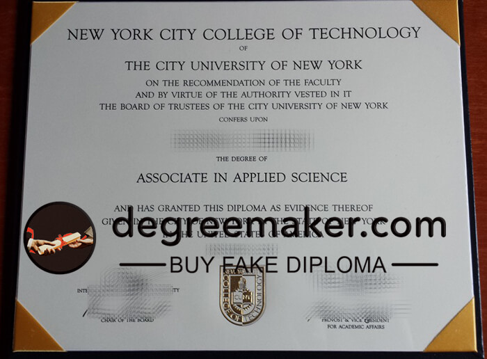 Buy New York City College of Technology degree