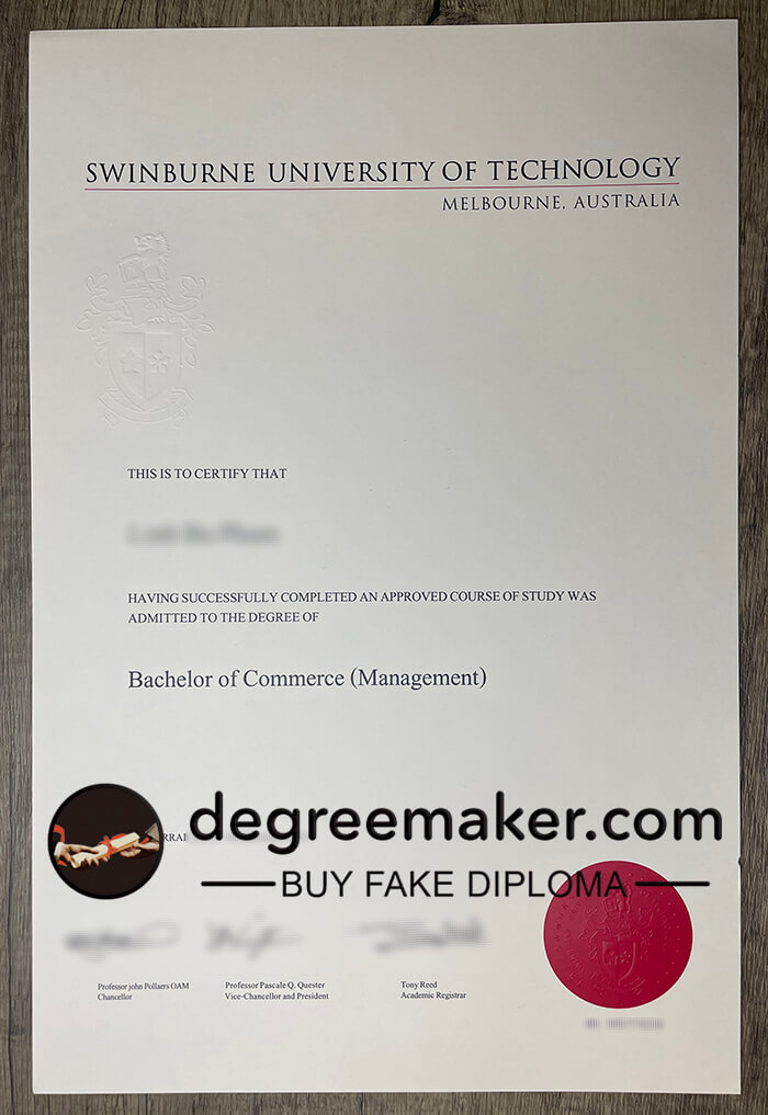 Swinburne University of Technology, buy Swinburne University of Technology fake degree