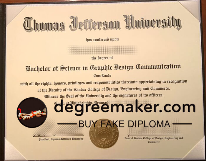 buy Thomas Jefferson University diploma, buy TJU fake diploma, buy fake degree online.