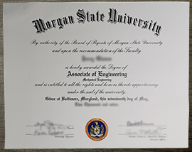How to Buy Morgan State University Fake Diploma?