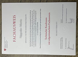 Where can I order a fake Fachausweis Certificate in Germany？
