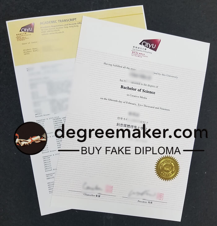 Buy CityU fake diploma. Buy CityU fake degree. Buy CityU fake transcript.