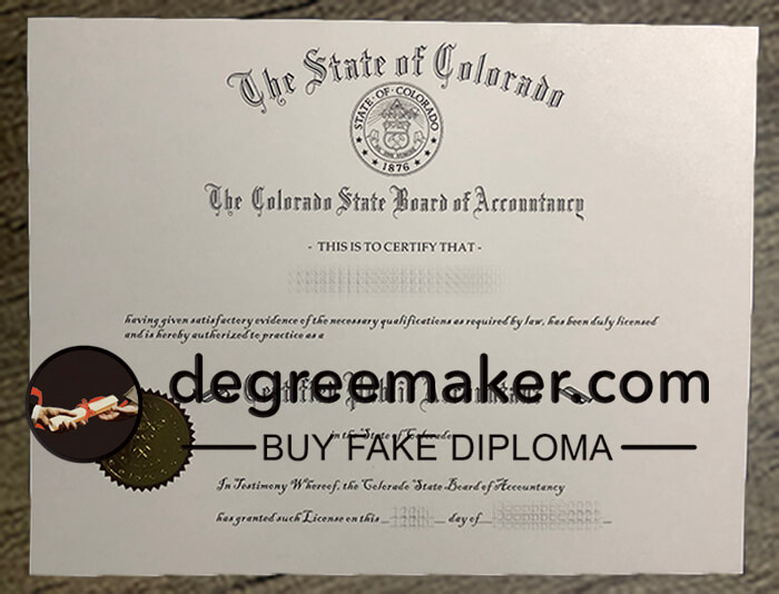 Buy Colorado State University fake diploma. Maka CSU diploma.