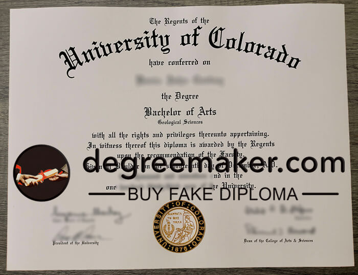 Buy University of Colorado diploma, buy University of Colorado degree, make diploma online.