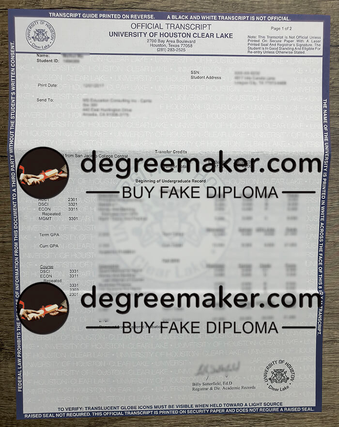 UHCL fake transcript, buy UHCL transcript, buy fake degree, buy fake diploma, buy fake transcript online.