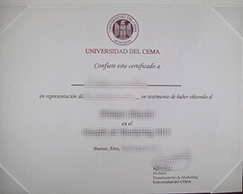 Where to buy Universidad Del Cema fake diploma online?