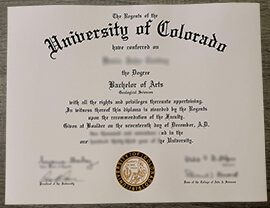 How to Buy University of Colorado Fake Diploma?