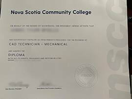 How long to buy Nova Scotia Community College fake degree?