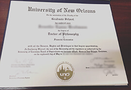 How to buy University of New Orleans fake diploma online?