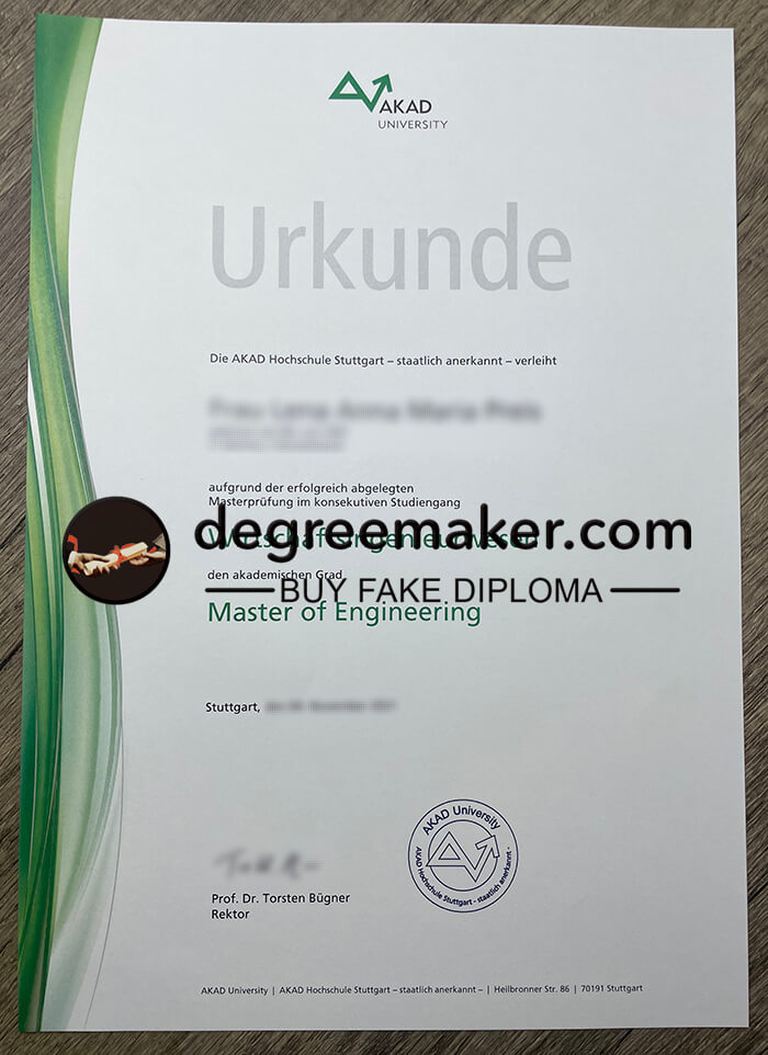 buy AKAD University diploma, buy AKAD University fake degree, buy fake degree in Germany.
