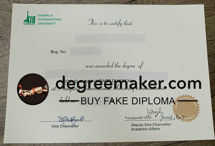 buy Kampala International University diploma, buy fake degree.
