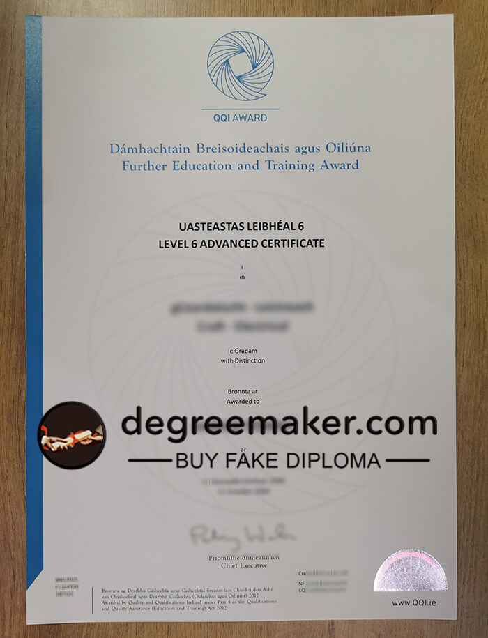 Where to buy QQI Award diploma? buy QQI Award fake degree, buy fake diploma online.