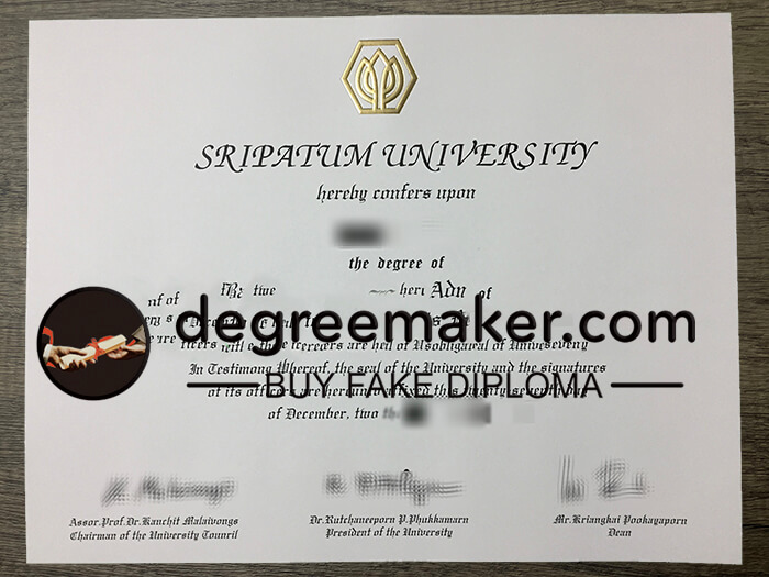Buy Sripatum University diploma, buy Sripatum University degree, buy fake diploma online.