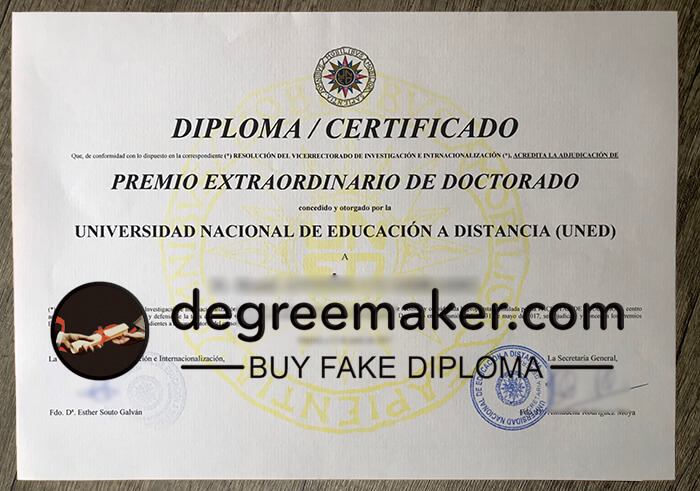 Buy UNED diploma, buy UNED degree, buy UNED certificate, buy fake diploma in España.