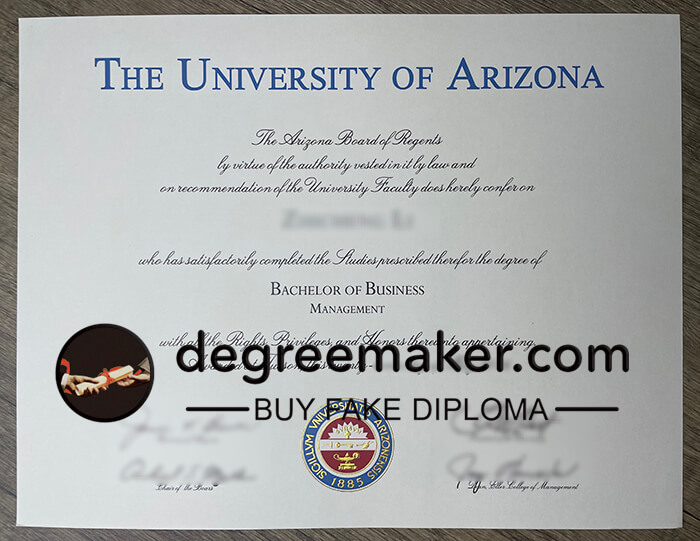 Buy University of Arizona fake diploma, buy University of Arizona fake degree.