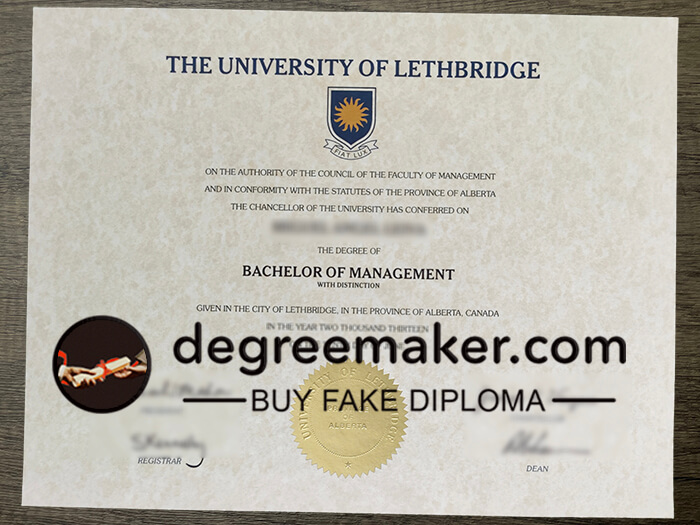 Buy University of Lethbridge diploma, buy University of Lethbridge degree, buy fake diploma in Canada.