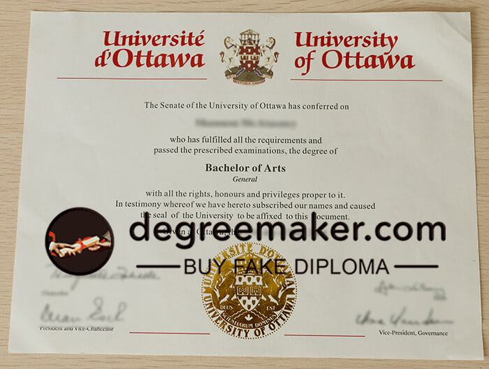 Where to buy University of Ottawa diploma? buy University of Ottawa degree, make University of Ottawa certificate. buy fake degree in Canada.