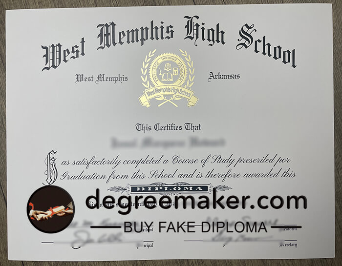 Buy West Memphis High School diploma, buy West Memphis High School degree, buy fake diploma online.