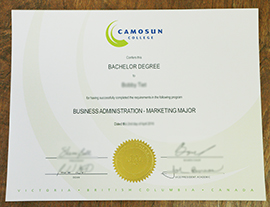 How to buy Camosun College Bachelor Degree Online?