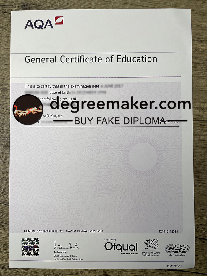 Buy GCE certificate, buy AQA GCE fake certificate, buy fake diploma, buy fake degree online.