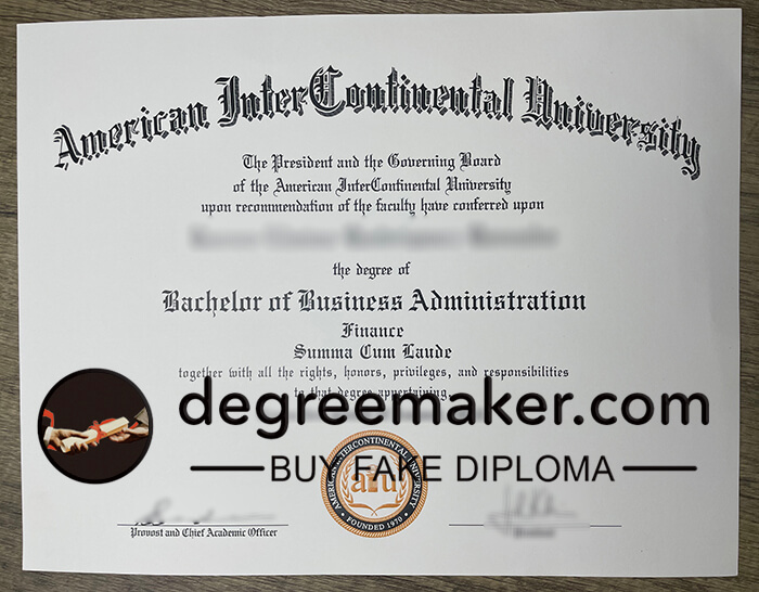 American Intercontinental University diploma, buy AIU fake degree, buy AIU diploma.