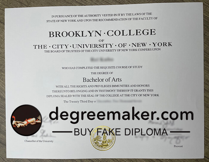 where to buy Brooklyn College diploma? buy Brooklyn College degree, buy fake diploma online.
