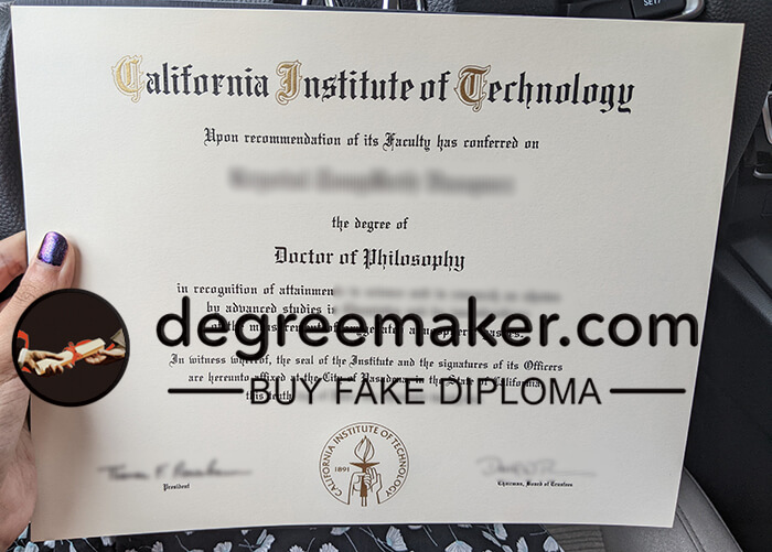 Buy California Institute of Technology diplom, buy CIT fake diploma, buy faje degree.