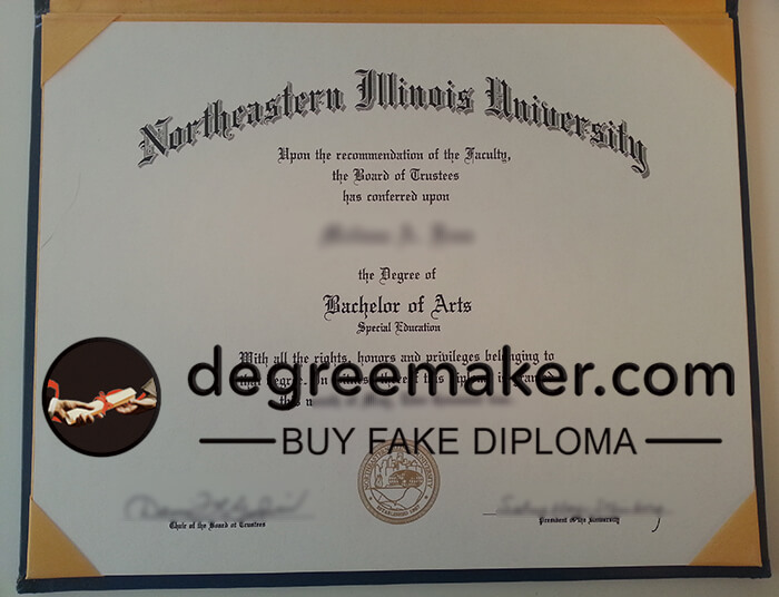 order Northeastern Illinois University diploma, buy NEIU fake diploma, buy fake degree online.