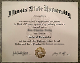 How to Purchase Illinois State University Fake Diploma?