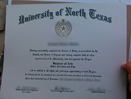 University of North Texas Diploma. Buy UNT Degree.