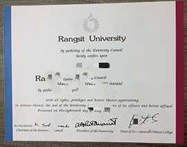 Where to buy Rangsit University fake diploma?