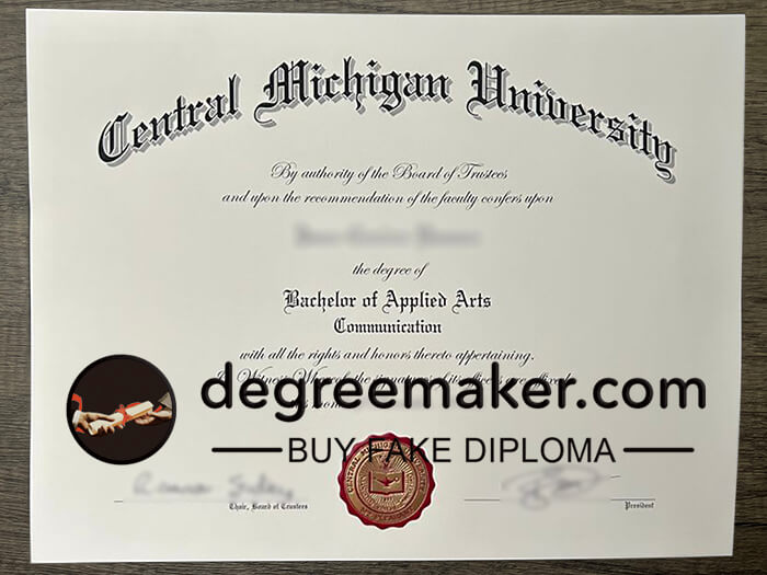 Buy CMU diploma, buy CMU degree, where to buy Central Michigan University fake diploma?