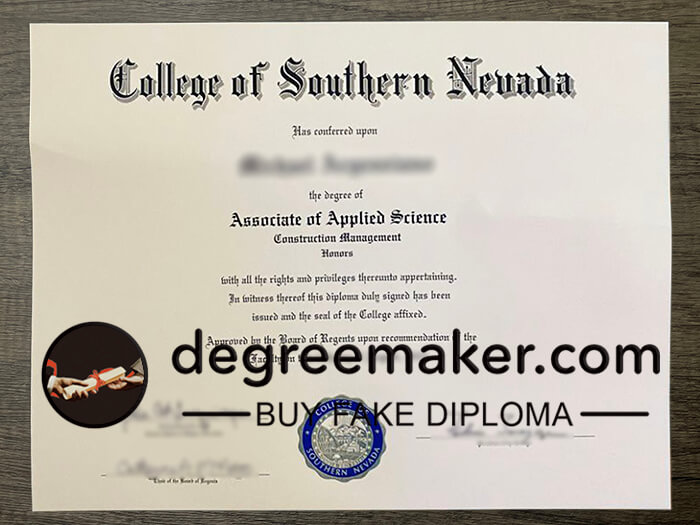 Buy College of Southern Nevada fake diploma, buy CSN fake degree, buy CSN fake diploma.