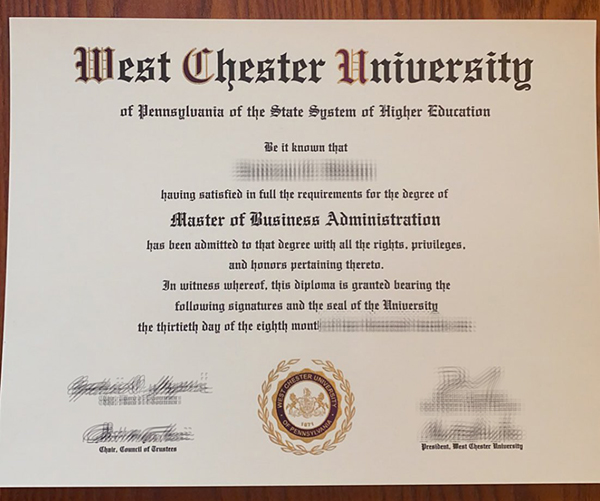 West Chester University degree, buy West Chester University diploma, buy WCU fake degree online.