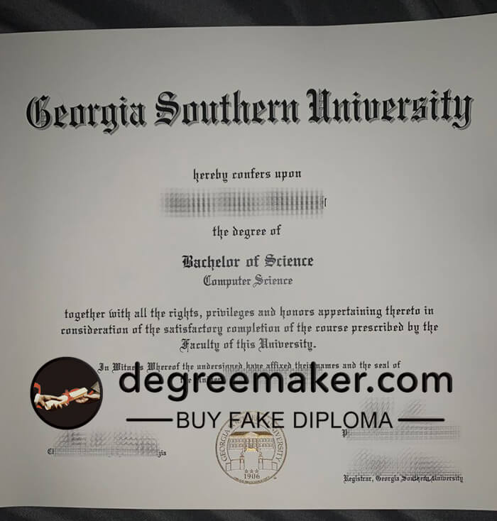 Order Georgia Southern University diploma, buy GSU degree, buy GSU fake diploma.