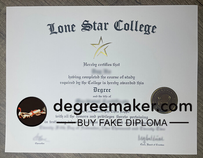 Buy Lone Star College diploma, buy Lone Star College degree, buy LSC fake certificate.