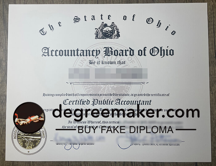 Buy State of Ohio CPA certificate, where to buy State of Ohio CPA fake certificate? buy CPA certificate online.