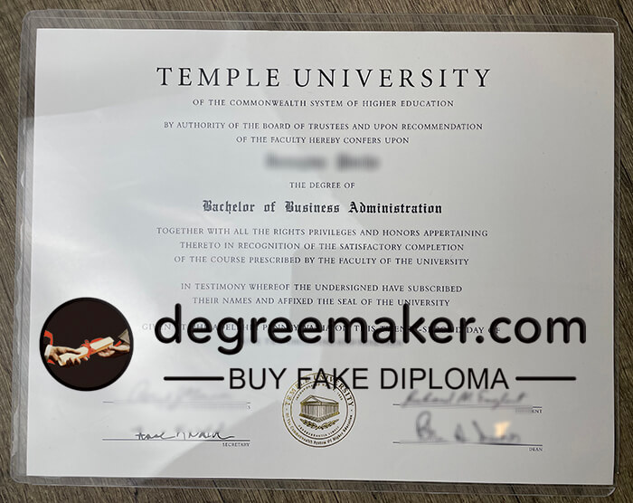 where to buy Temple University diploma? buy Temple University degree, buy fake diploma online.